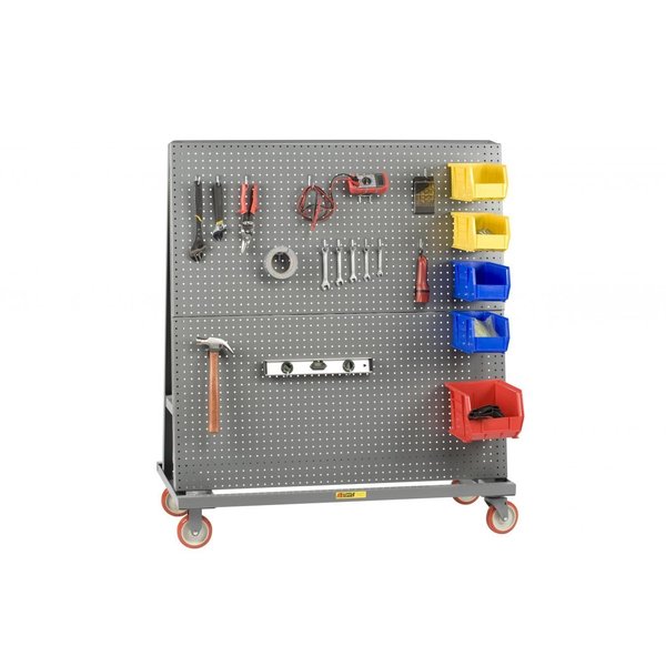 Little Giant Mobile A-Frame - Lean Tool Cart, Pegboard on Both Sides AFPB24485PY